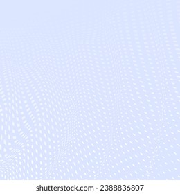 fondo azul abstracto con ondas de semitono