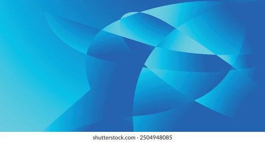 abstract blue background image, opacity and translucency using screen tones, monochromatic intensity, fluid movement of blue color