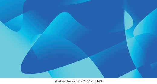 abstract blue background image, opacity and translucency using screen tones, monochromatic intensity, fluid movement of blue color