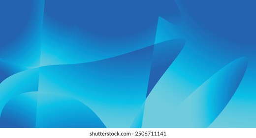 abstract blue background image, opacity and translucency using screen tones, monochromatic intensity, fluid movement of blue color