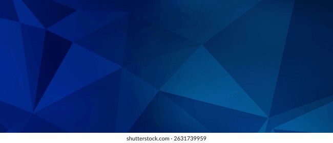 Abstract blue background with layers of transparent shapes in random pattern, cool modern background design for website or graphic art projects