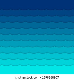 abstract blue background like sea waves