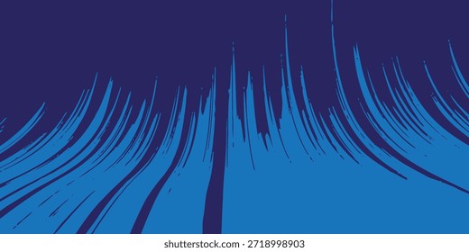 abstrakter blauer Hintergrund, Limbo Space Studiodesign. Vektor
