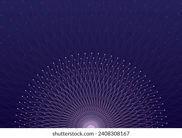 abstract blue background with line rays