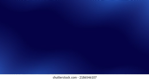 Abstract blue background. Blue line wave textured on blue background. vector illustration