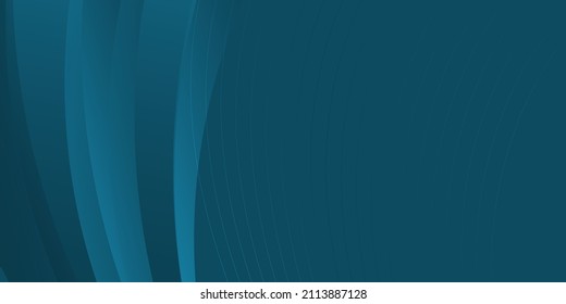 Abstract blue background with lines