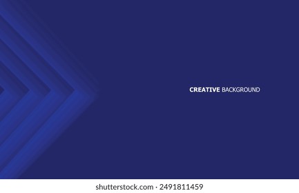 abstract blue background with lines blend effect smooth vector design. Certificate, banner, presentation background design
