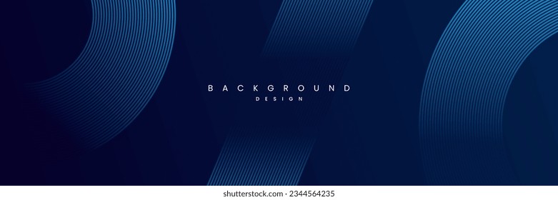 fondo azul abstracto con líneas para plantilla de negocio