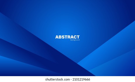 Abstract blue background and lines, background with copy space for design, vector.