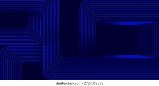 Fondo azul Abstractas con diseño de líneas