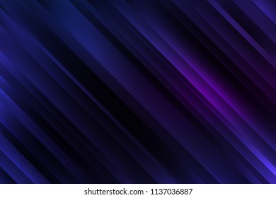 abstract blue background with lines. illustration technology.