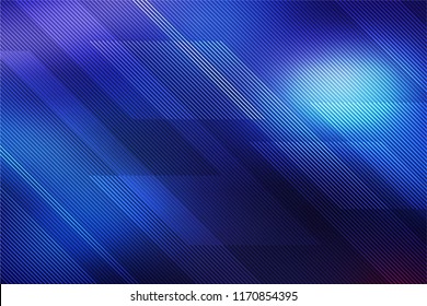 abstract blue background with lines. illustration technology.