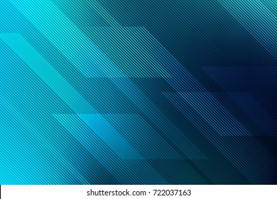 abstract blue background with lines. illustration technology. - Shutterstock ID 722037163