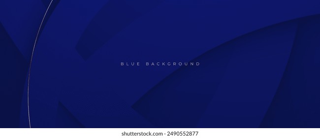 Abstract blue background lines texture decorative shape design vector