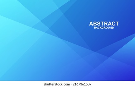 Abstract blue background with lines. Vector illustration