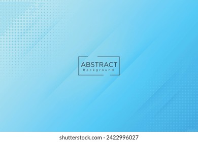Abstract blue background with lines or vector backdrop design