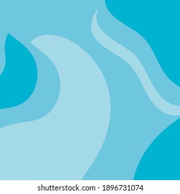 Abstract blue Background Liquid Fluid Template. Vector illustration
