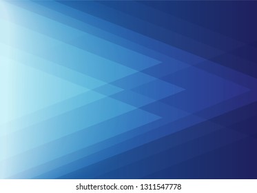 Abstract blue background, low poly design. Trendy abstract blue background for wallpaper, banner and flyer. Modern backdrop for brochure and cover template. Creative art concept, vector illustration