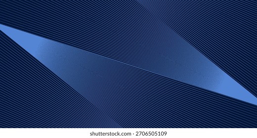 Abstract blue background metal pattern line style simple abstract art design