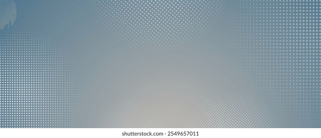 Abstract blue background. Minimal halftone and white background. Vector illustrator white halftone pattern background.