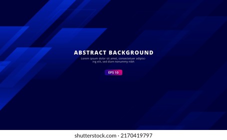 Abstract blue background with minimal overlapping shapes, sports background concept, breaking news.