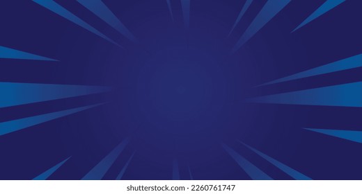 Abstract Blue Background, with Modern Comic Style