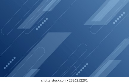 fondo azul abstracto con moderna presentación de concepto de tecnología corporativa o diseño de banner , web, página, saludo, tarjeta, fondo. Ilustración vectorial con elementos de textura de rayas de línea
