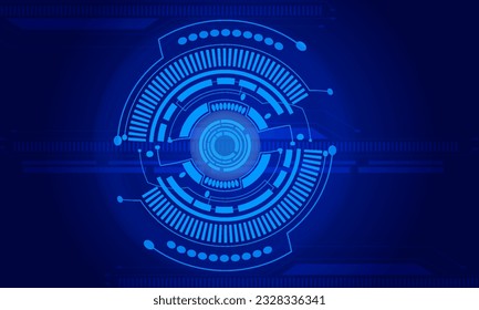 abstract blue background  with modern corporate technology concept presentation or banner design , web, page, greeting, card, background. Vector illustration with line stripes texture elements