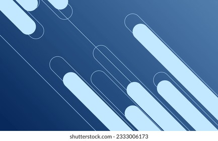 abstract blue background  with modern corporate technology concept presentation or banner design , web, page, greeting, card, background. Vector illustration with line stripes texture elements