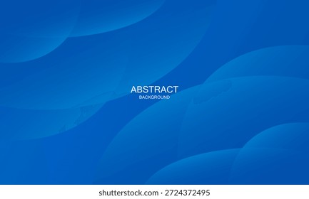Fondo azul Abstractas, composición dinámica moderna de Gradientes curvos que fluyen.