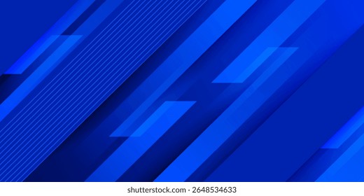 Abstract blue background with modern geometric design and minimal shapes. Ideal for brochures, booklets, banners, posters, websites, flyers, covers, corporate use, and clean backdrops.