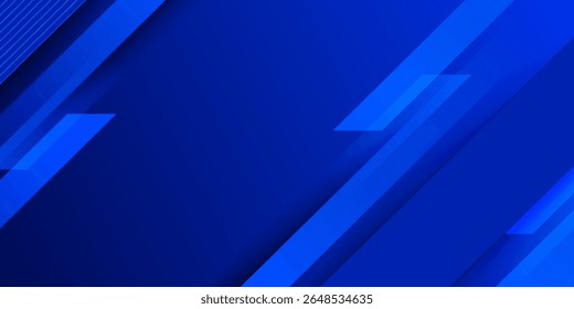 Abstract blue background with modern geometric design and minimal shapes. Ideal for brochures, booklets, banners, posters, websites, flyers, covers, corporate use, and clean backdrops.