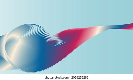 Resumen de fondo azul moderno hipster gráfico futurista. Diseño de textura de fondo vectorial, líneas giratorias Ilustración vectorial.