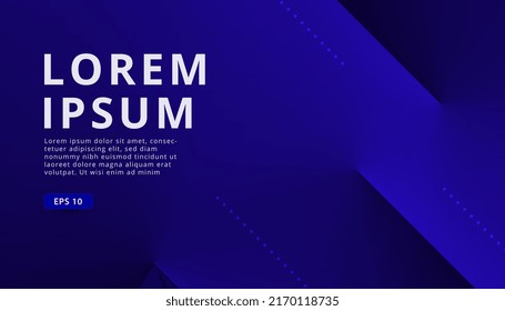 Abstract blue background with modern scratched effect, the concept of gradient wave background.