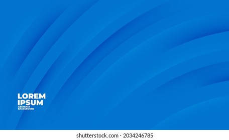 Abstract blue background. Blue modern shapes background for banner template.
