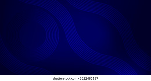 abstract blue background. Modern shiny blue gradient lines.
