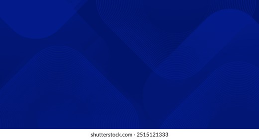 Abstractas fondo azul. Diseño geométrico azul simple moderno. Formas mínimas. Ilustración vectorial