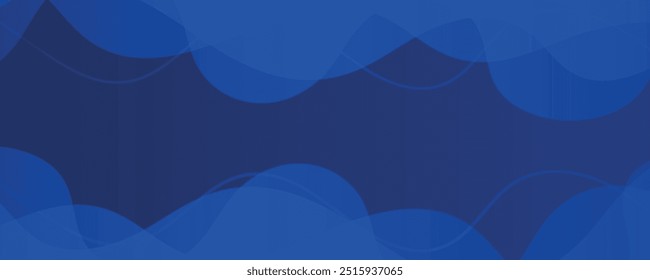 Abstrakter blauer Hintergrund. Modernes, einfaches, geometrisches Design in Blau. Minimale Formen. Anzug für Broschüre, Broschüre, Banner, Poster