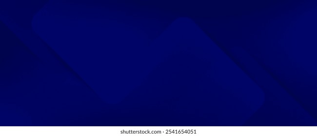 Abstract blue background. Modern simple blue geometric design. Minimal shapes.