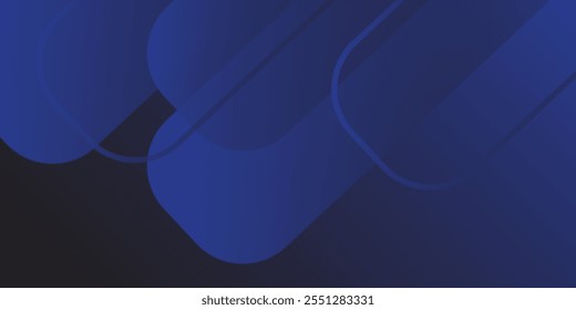 Fundo azul abstrato. Design geométrico azul simples moderno. Formas mínimas. Terno para livreto, brochura, banner, cartaz, site, folheto, capa, corporativo, pano de fundo. Ilustração vetorial