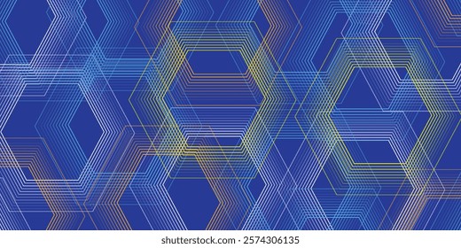 Abstract blue background. Modern simple blue geometric design. Minimal shapes. Suit for booklet, brochure, banner, poster, website, flyer, cover, corporate, backdrop. Vector illustration