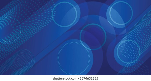 Abstract blue background. Modern simple blue geometric design. Minimal shapes. Suit for booklet, brochure, banner, poster, website, flyer, cover, corporate, backdrop. Vector illustration