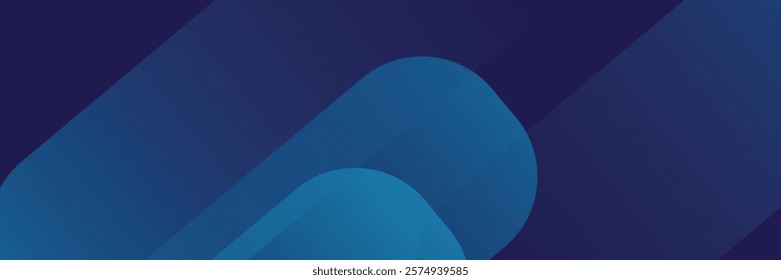 Abstract blue background. Modern simple blue geometric design. Minimal shapes. Suit for booklet, brochure, banner, poster, website, flyer, cover, corporate, backdrop. eps 10