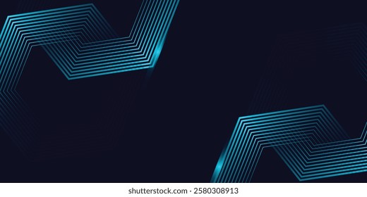 Abstract blue background. Modern simple blue geometric design. Minimal shapes. Suit for booklet, brochure, banner, poster, website, flyer, cover, corporate, backdrop. Vector illustration
