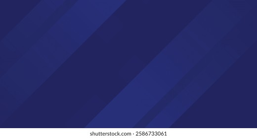 Abstract blue background. Modern simple blue geometric design. Minimal shapes. Suit for booklet, brochure, banner,