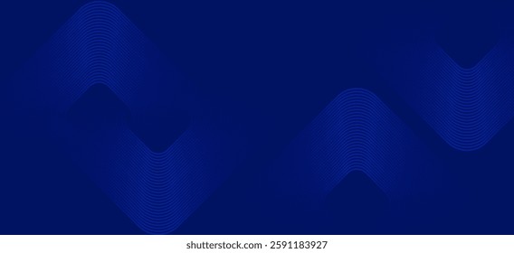 Abstract blue background. Modern simple blue geometric design. Minimal shapes. Suit for booklet, brochure, banner, poster, website, flyer, cover, corporate, backdrop. Vector illustration