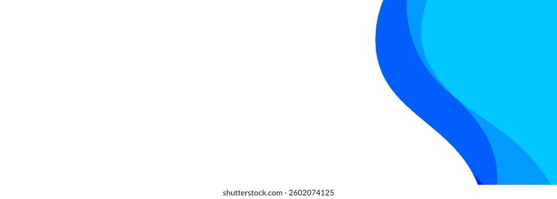 Abstract blue background. Modern simple blue geometric design. Minimal shapes. Suit for booklet, brochure, banner, poster, website, flyer, cover, corporate, backdrop.	
