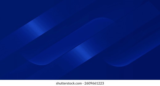 Abstract blue background. Modern simple blue geometric design. Minimal shapes. Suit for booklet, brochure, banner, poster,