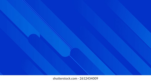 Abstract blue background. Modern simple blue geometric design. Minimal shapes. Suit for booklet, brochure, banner, poster, website, flyer, cover, corporate, backdrop. Vector illustration