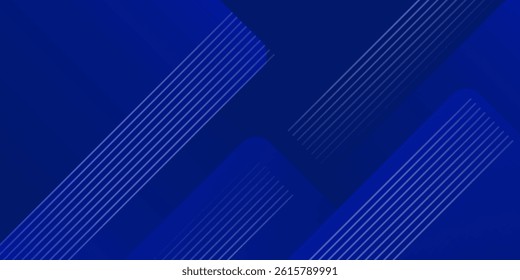 Abstract blue background. Modern simple blue geometric design. Minimal shapes. Suit for booklet, brochure, banner, poster, website, flyer, cover, corporate, backdrop. Vector illustration